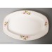 Porcelāna servēšanas šķīvis, trauks, apgleznojums, PFF, 1950-60e gadi